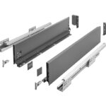 Zásuvkový Box Slim P2O B 300B 116/300mm střední Antracit