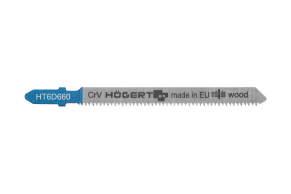 Pílové listy pro přímočaré pily 100 mm, čistý přímý řez, hloubka řezu: 3-60 mm, 2 ks
