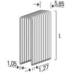 KMR-spona C 16mm  5tisíc kusů
