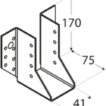 WB 7 - 41*170 trámová botka