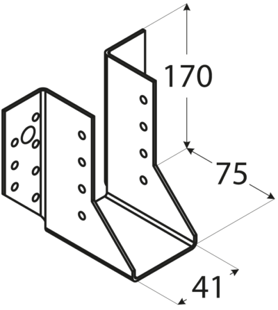 WB 7 – 41*170 trámová botka