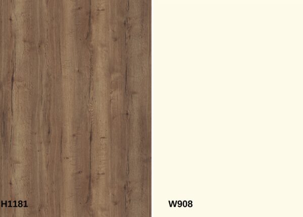 Zadova deska- Doprodej 3 - H1181 ST37 / W908 ST37 - 4100*640*8mm