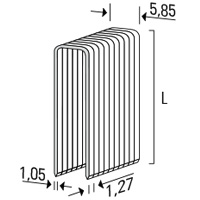 KMR-spona C 29mm  5tisíc kusů