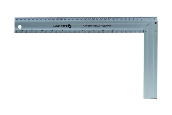 Úhelník hliníkový tesařský 450x190 mm