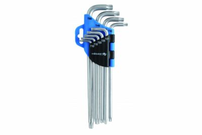 Šestihranné klíče 9 ks TORX extra dlouhé