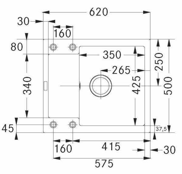Dřez Franke fragranit MRG 611-62 bílá led