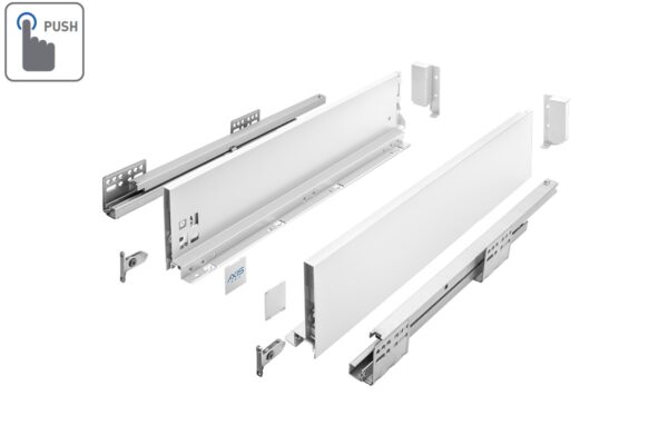 Zásuvkový Box Slim P2O B1 450B1 116/450mm střední Bílá