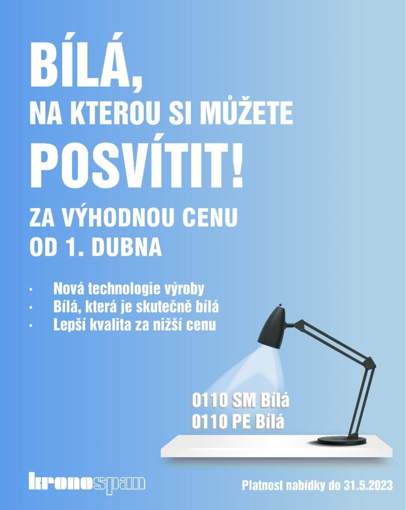 Bílá, na kterou si můžete posvítit