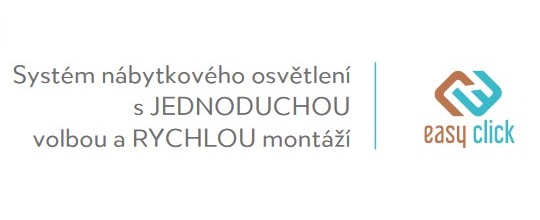 LED pásky v délce 2m se systémem EasyClick