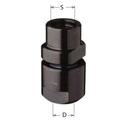 C79600000 Kleštinové sklíčidlo – S=M12x1 pro D=6 – 6,35 – 8 – 9,5mm