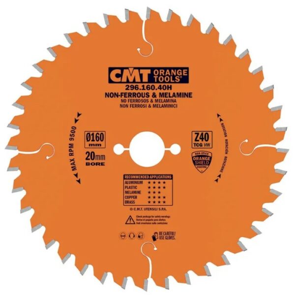 C29616056H Orange Pilový kotouč na lamino, plast a neželezné kovy - D160x2,2 d20 Z56 HW