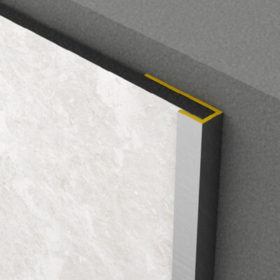 Rocko profil C-Profil 2800mm – bronz