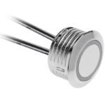 Spínač dotykový stmívatelný 12V/20W, kabel 1500mm, chrom, mini AMP