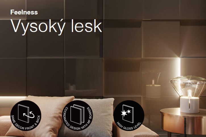FeelNess Kronospan Lesklé FeelNess Kronospan Lesklé