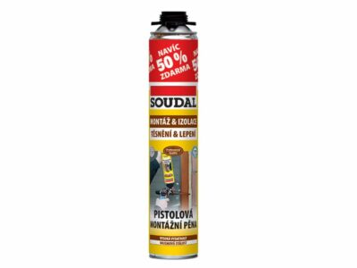 Mont.pena 500ml+50% bon.AKCE pistole
