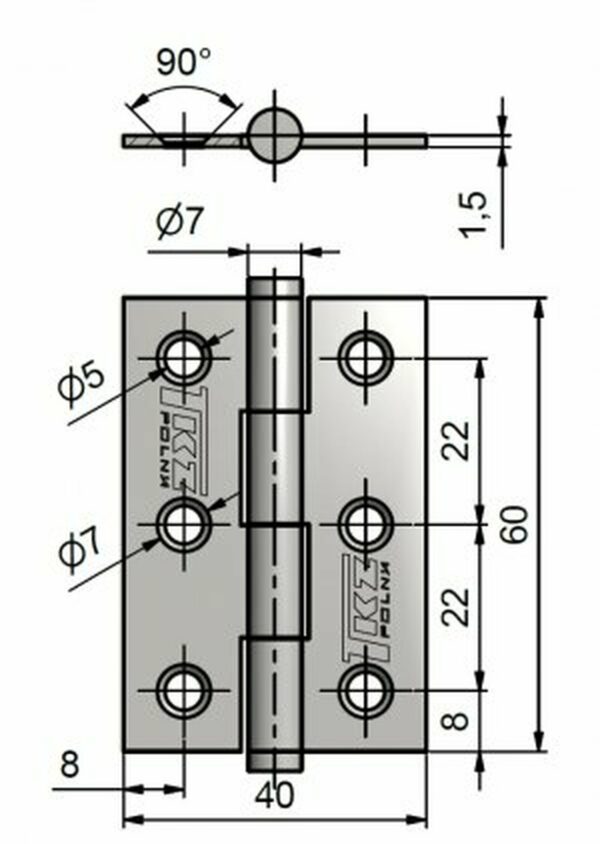 Závěs KZ 60 pms-8260080A