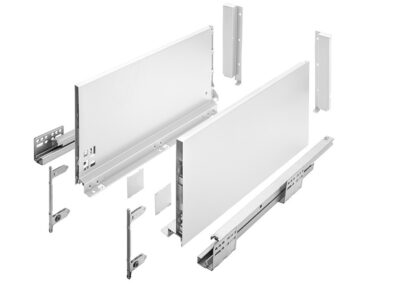 Zásuvkový Box Slim D1 199/550mm extra vysoký Bílá 550D1