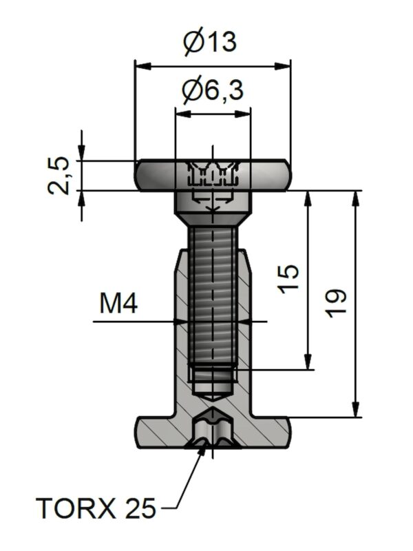 Kovani spojovaci 19 ZN 8608053A