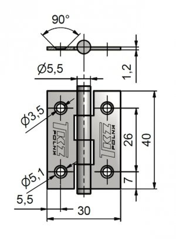 Závěs KZ 40 pms 8240080A