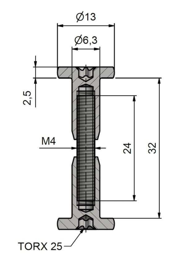 Kováni spojovací 32 ZN   8601053A