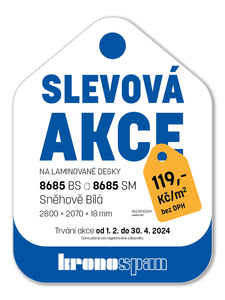 Slevová akce na lamino KRONOSPAN