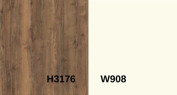 Zadova deska- H3176 ST37 / W908 ST37 - 4100*640*8mm
