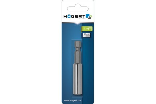 Magnetický držák 60mm pro šestihrané šroubovací bity 1/4