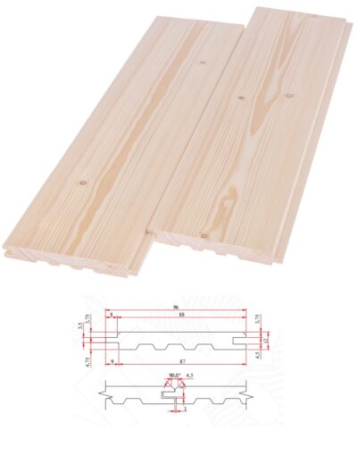 Palubky fase RAIT 12*96*3m sm AB (10ks/bal.=2,88m2)