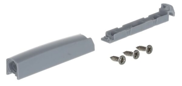 System otevírání push NK5 adaptér dlouhý k našroubování k 11009 a 11010, světle šedá (tip-on)