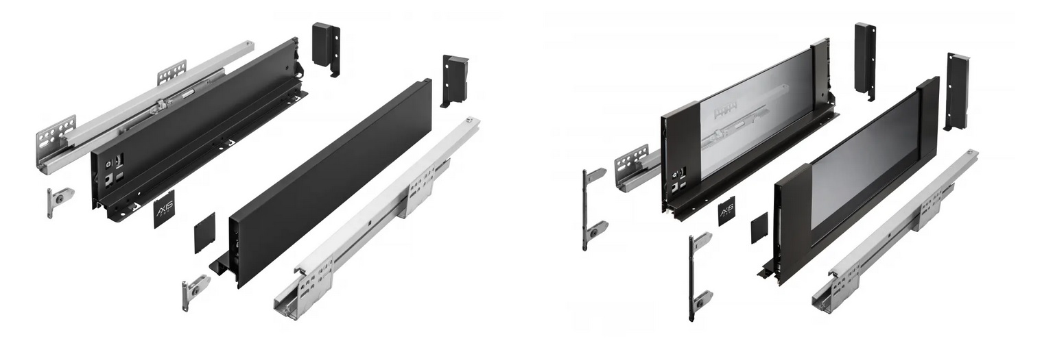 Zásuvkové boxy Slim ve 2 nových variantách
