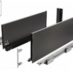 Zásuvkový Box Slim P2O D2 500D2 199/500mm extra vysoký Černá
