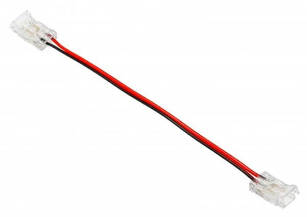 Konektor pro LED pásek 8mm a COB, spojka LED/LED, 15cm kabel, 3A, IP20