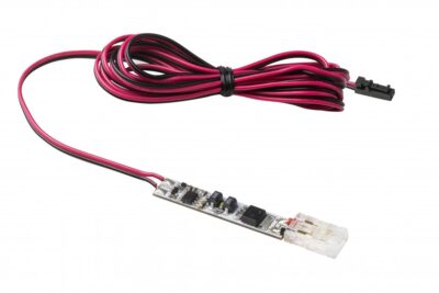 Spínač bezdotykový do LED profilu s konektorem pro LED 8mm a kabelem 2m 12V/36W, 24V/72W, 3A,IP20