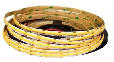 LED pásek 40m COB 480 LED/m, 10mm, neutrál bílá, 14W/m, 12V, 1400 lm/m
